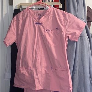 Pink scrubs